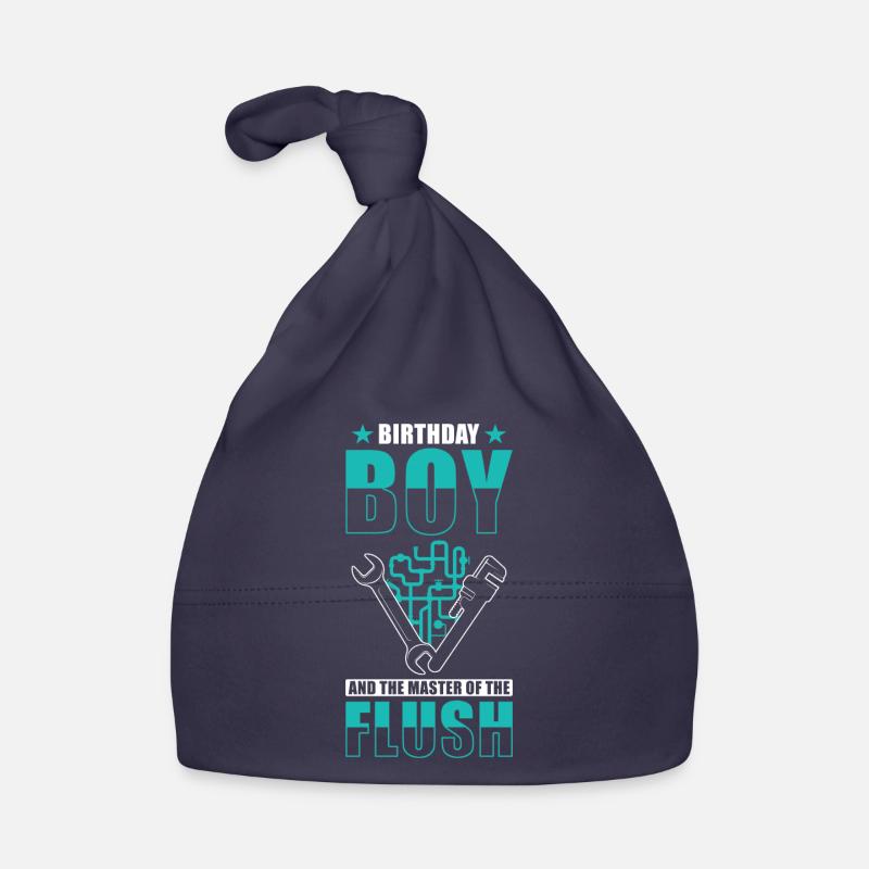 Klempner Geburtstagsgeschenk Baby Bio-Mütze