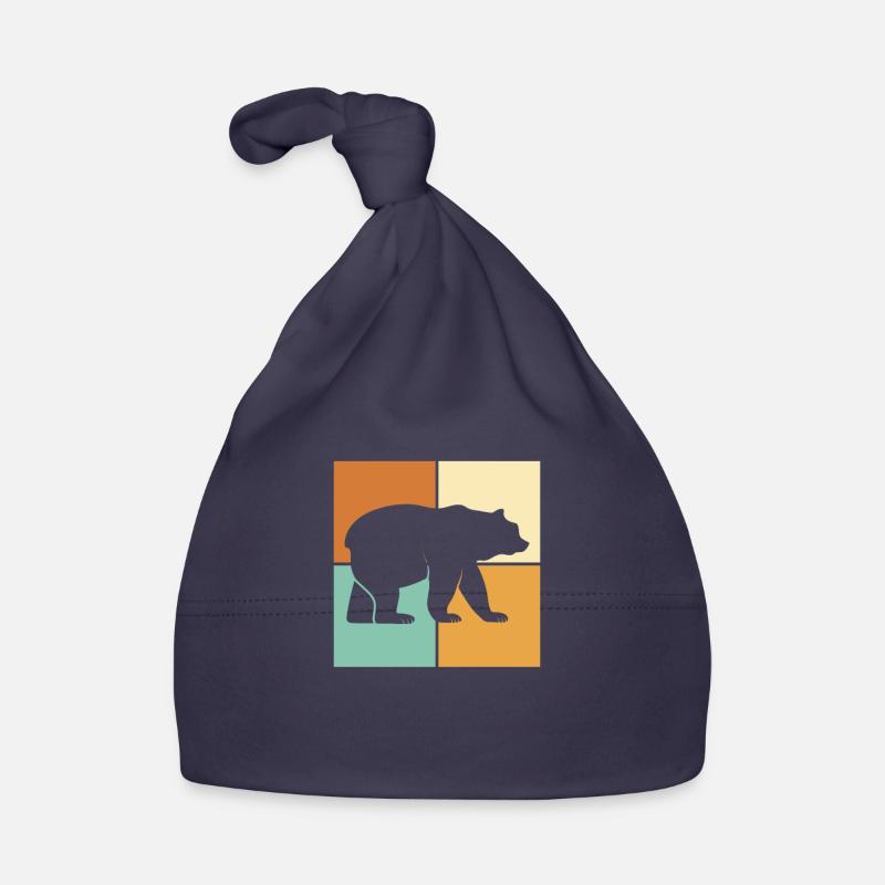 Bär Baby Bio-Mütze