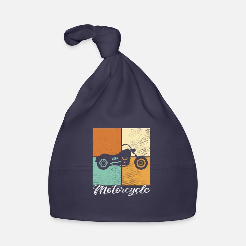 Motorcycle Organic Baby Cap