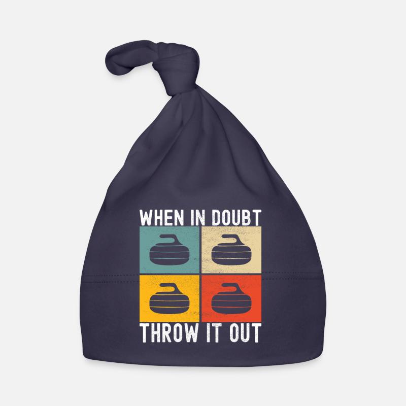 Joueurs de curling Bonnet bio Bébé