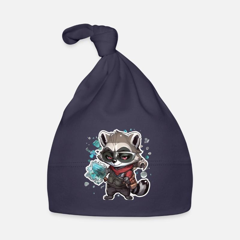 Raton laveur Bonnet bio Bébé