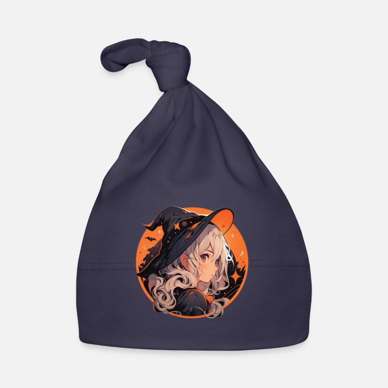 Witch Witch Witch Halloween Witch Outfit Organic Baby Cap