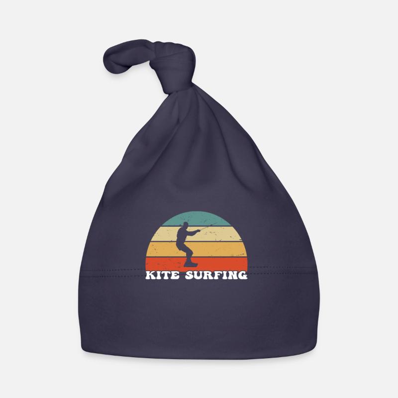 Kite Surf Rétro Bonnet bio Bébé