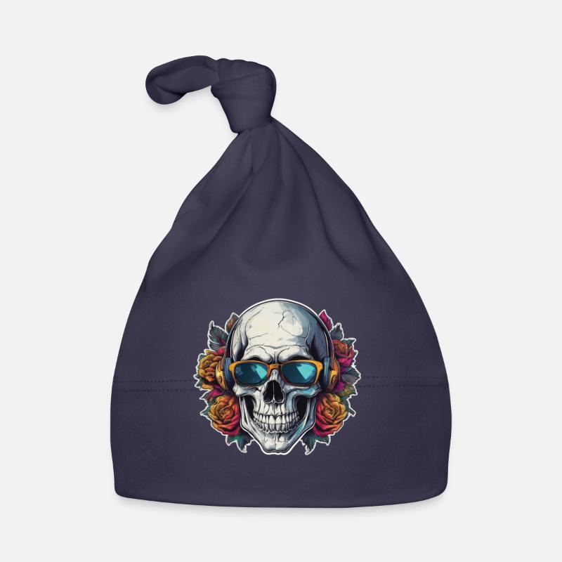 Crâne Lunettes de soleil Crânes Crânes Crânes Crânes Crânes Bonnet bio Bébé