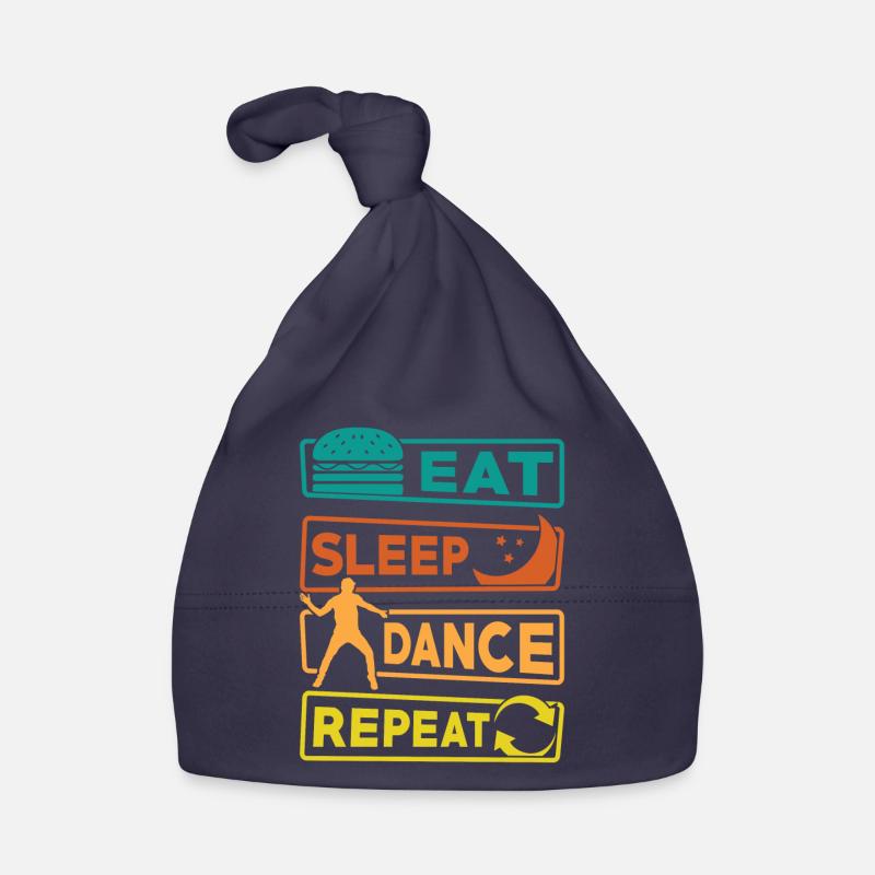 Danse Cadeau Manger Sommeil Danse Répéter Bonnet bio Bébé