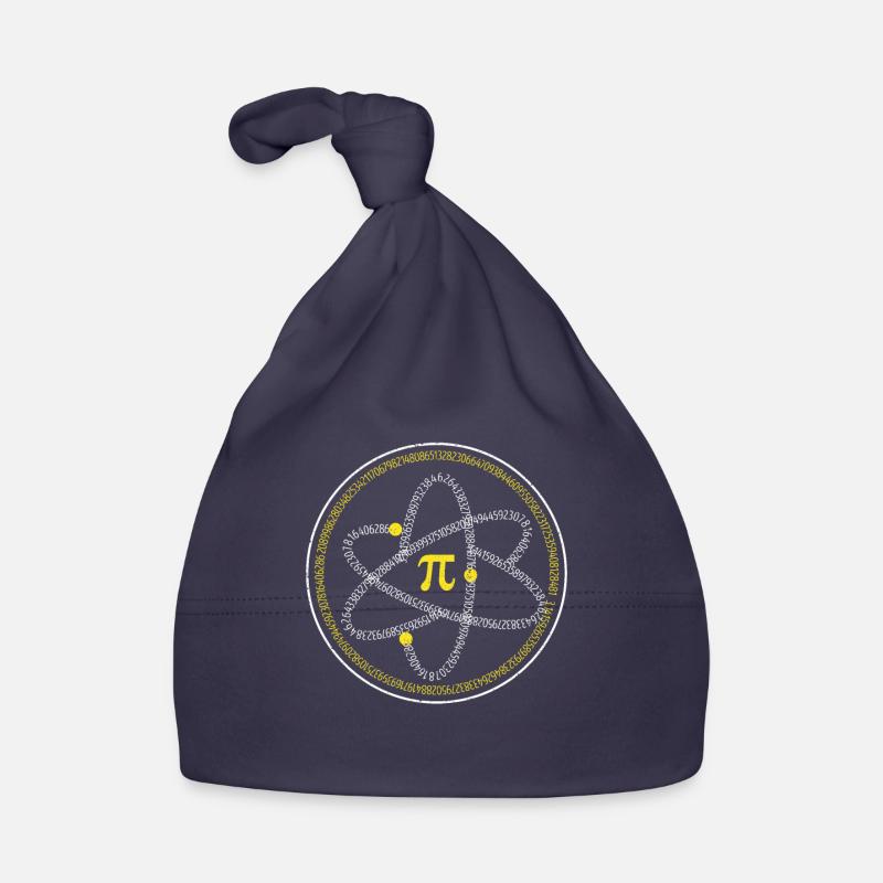 Atom Pi Day Math Science 3.14 Geek Teacher Student Baby Bio-Mütze