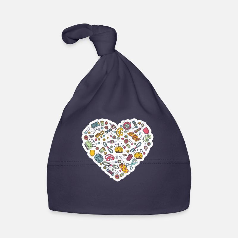 Machine à coudre Quilters Quilters Sewing Lover Lover Bonnet bio Bébé