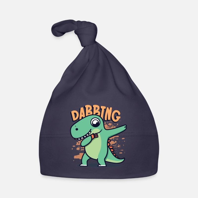Dabbing Dinosaur Trex Bonnet bio Bébé
