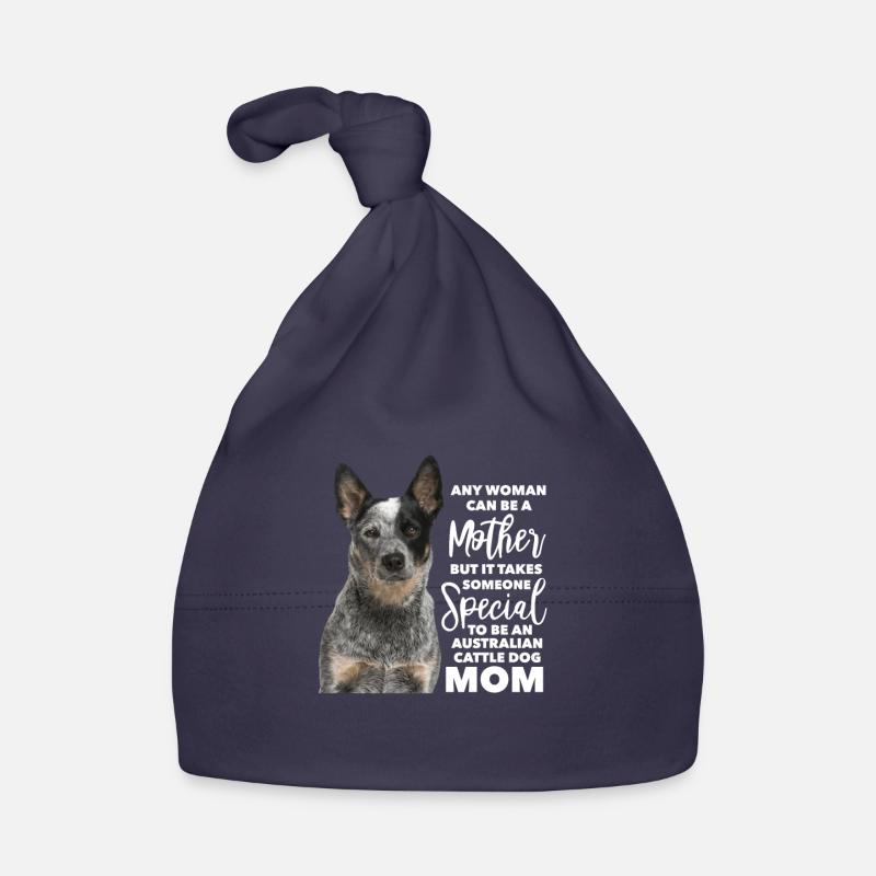 Australian Cattle Dog Mutter Hund Hunde Geschenk Baby Bio-Mütze
