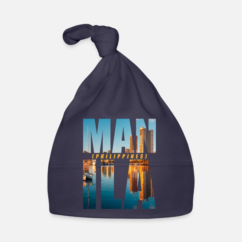 Manille Philippines Souvenir Bonnet bio Bébé