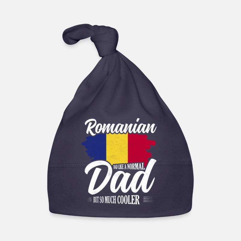 Papa roumain comme un père normal mais tellement plus cool Bonnet bio Bébé