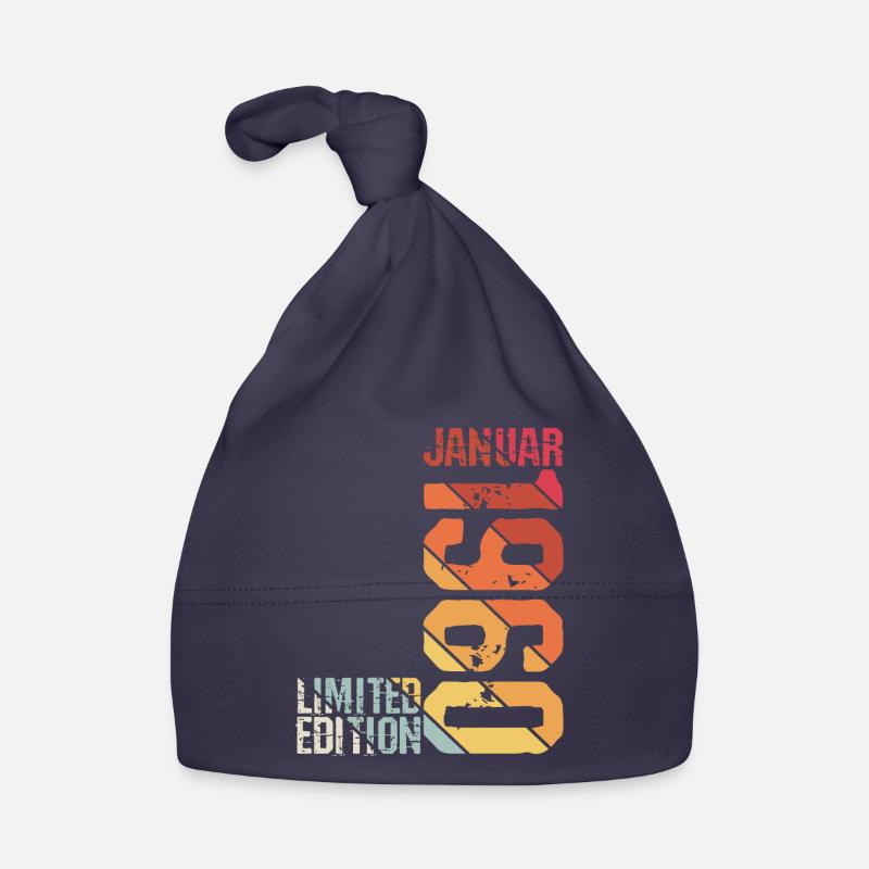 Edition limitée Janvier 1960 Année du cadeau de naissance 1 Bonnet bio Bébé