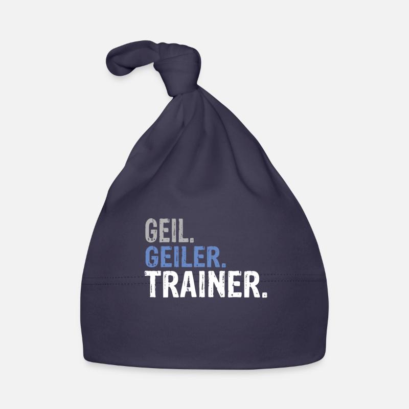 Trainer Bester Trainer Trainer Geburtstag Trainer Baby Bio-Mütze