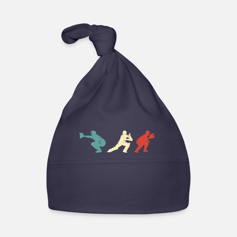 Receveur de baseball Lanceur de baseball Bonnet bio Bébé