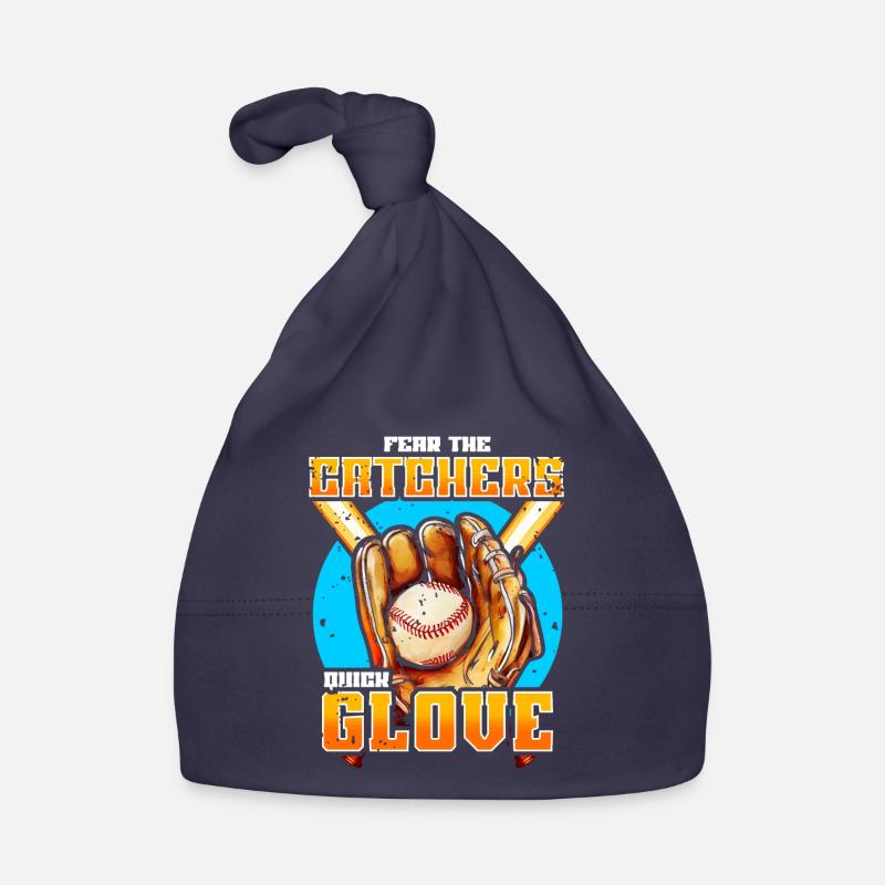 Receveur de baseball Lanceur de baseball Bonnet bio Bébé