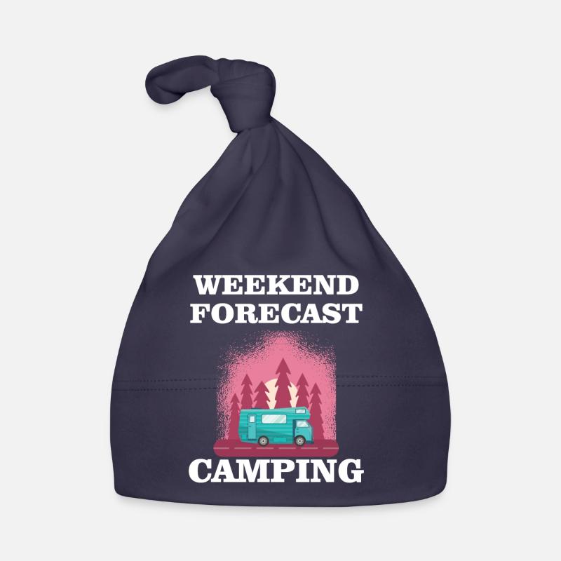 Weekend Forecast - Camping Organic Baby Cap