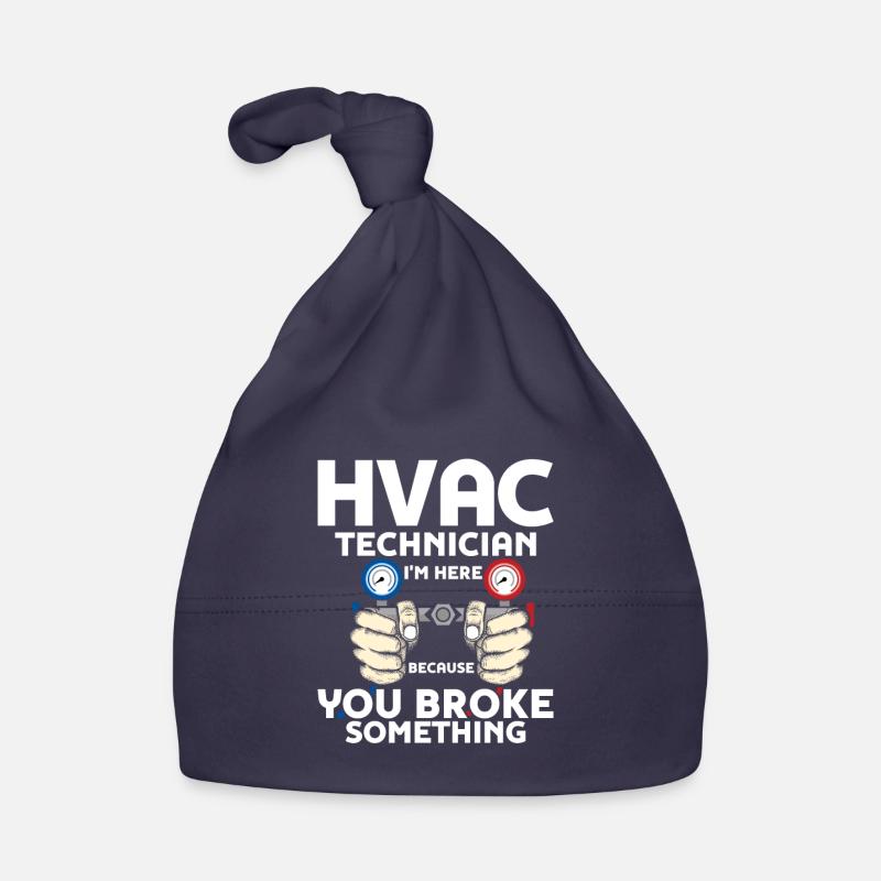 HVAC Technician I'm Here AC Tech Installer Baby Bio-Mütze