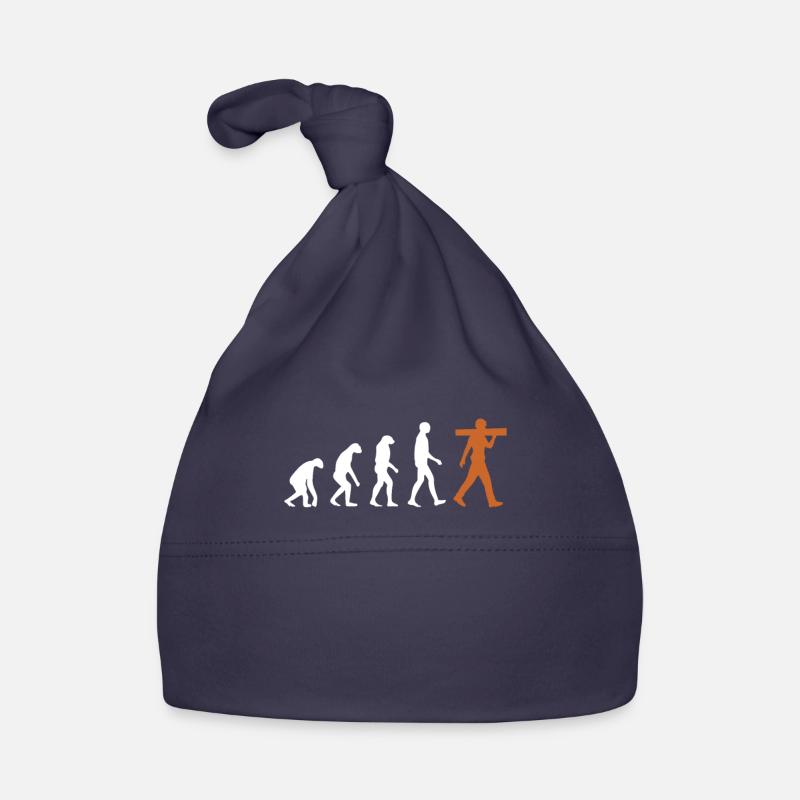 Carpenter Evolution Carpenter Wood Mechanic Organic Baby Cap