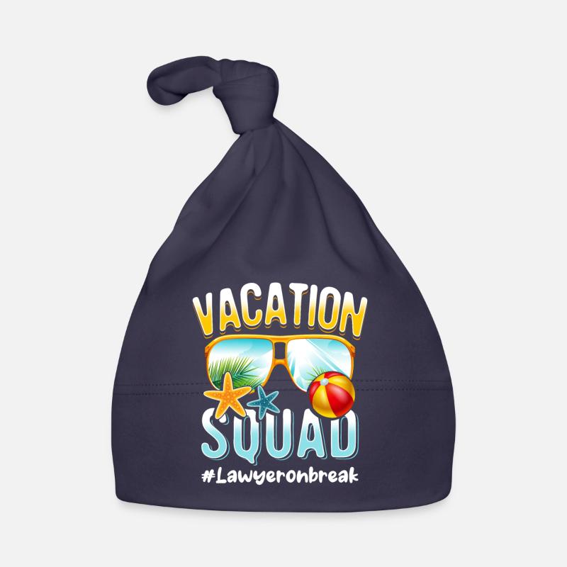 Escouade de vacances d’avocats #Lawyeronbreak Bonnet bio Bébé