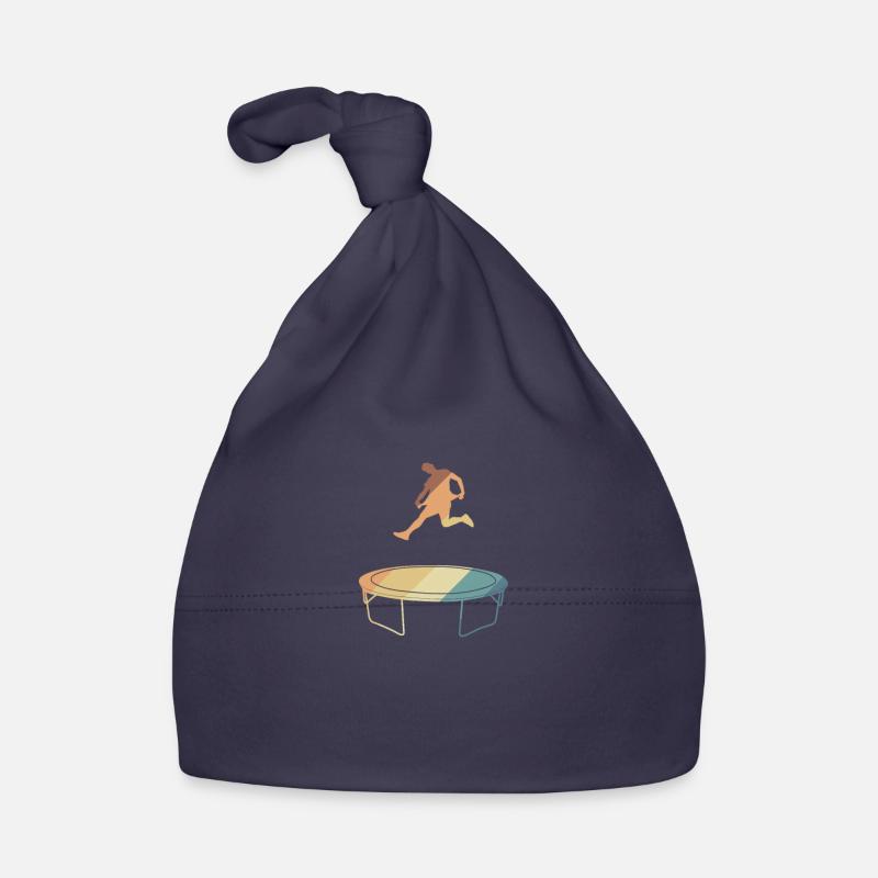 Trampoline Fun Hopping Jumping Hobby Bonnet bio Bébé