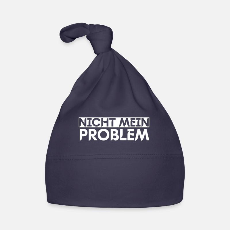 Nicht Mein Problem Baby Bio-Mütze