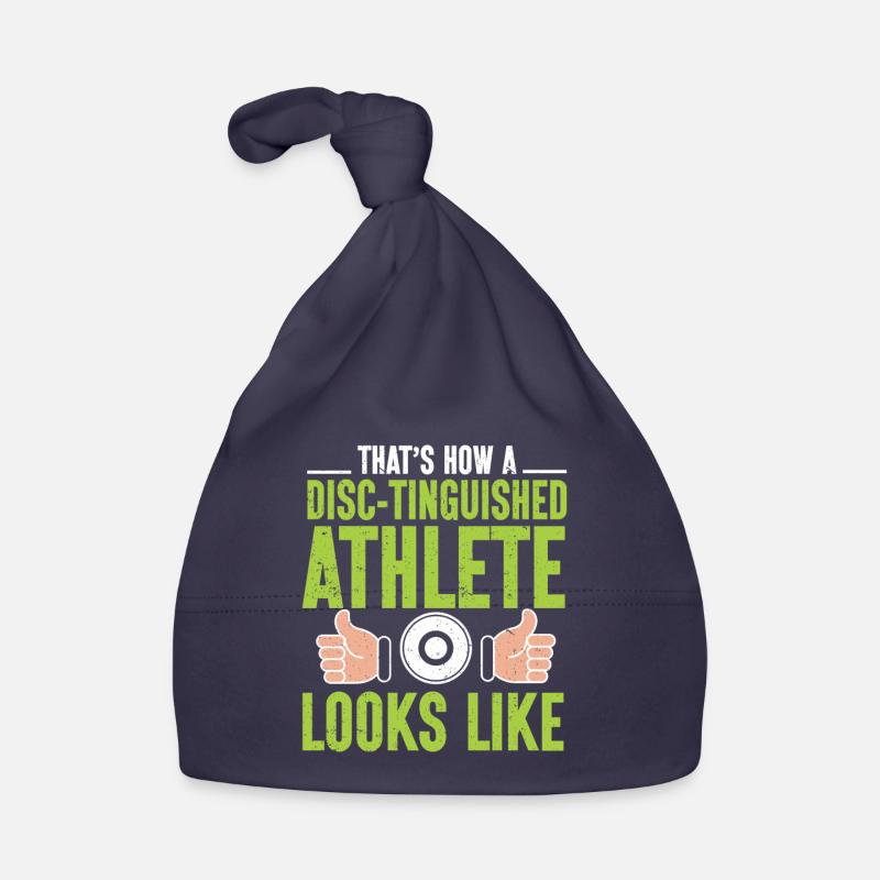 Discus thrower Athletics Disc throw Organic Baby Cap