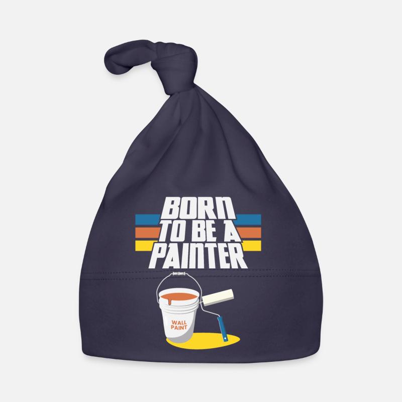 House Painter Decorator Born To Be Baby Bio-Mütze