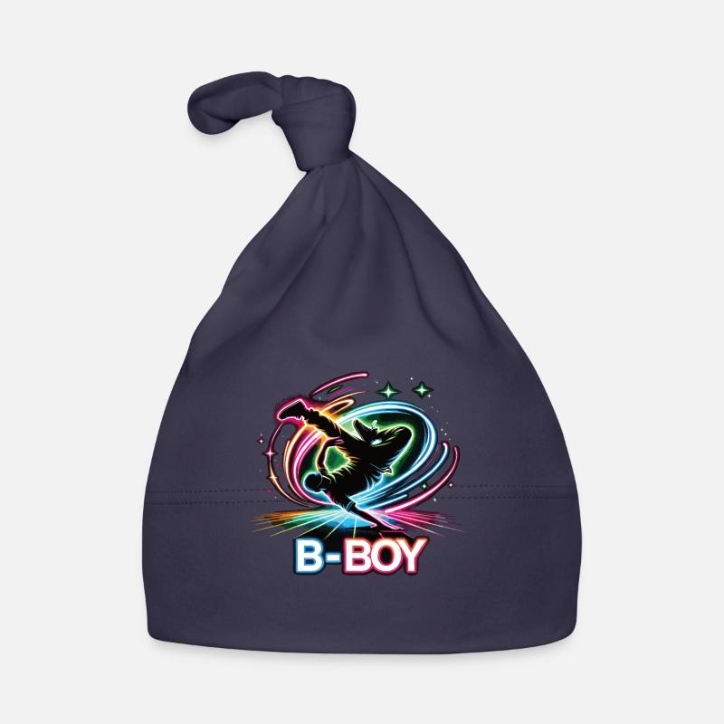 Breakdance Breakdancer Breakdance Kinder - Baby Bio-Mütze - Navy
