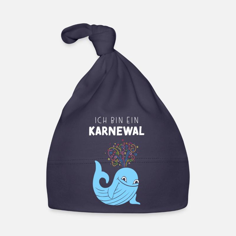 Ich bin ein Karnewal Karneval Konfetti Karnevalfan Baby Bio-Mütze