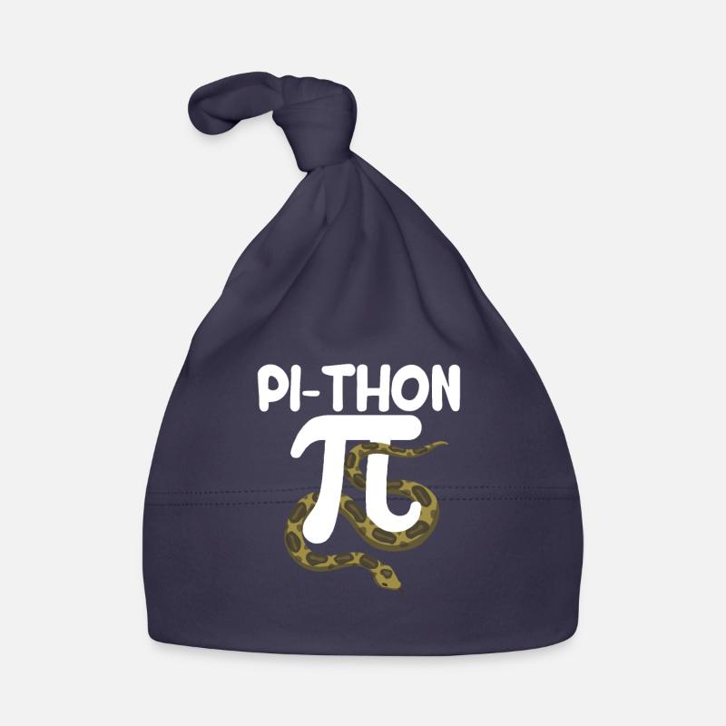 Pi-Thon Lustiger Pi-Tag Python Schlange Mathematik Baby Bio-Mütze