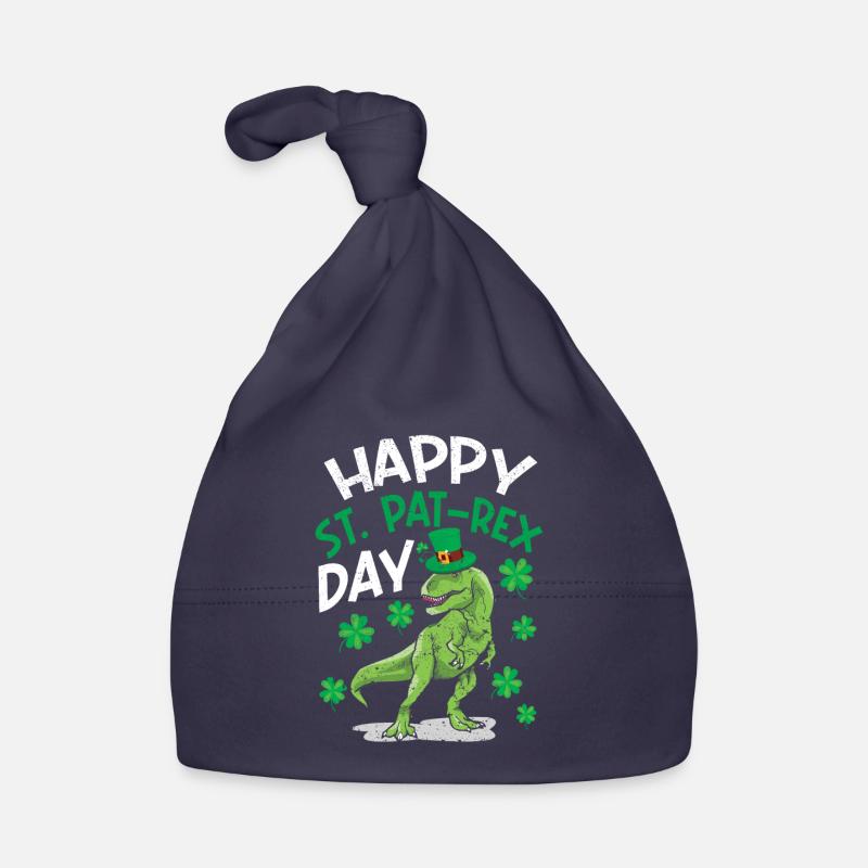 Joyeux jour St.Pat-Rex Saint Patrick dinosaure Bonnet bio Bébé