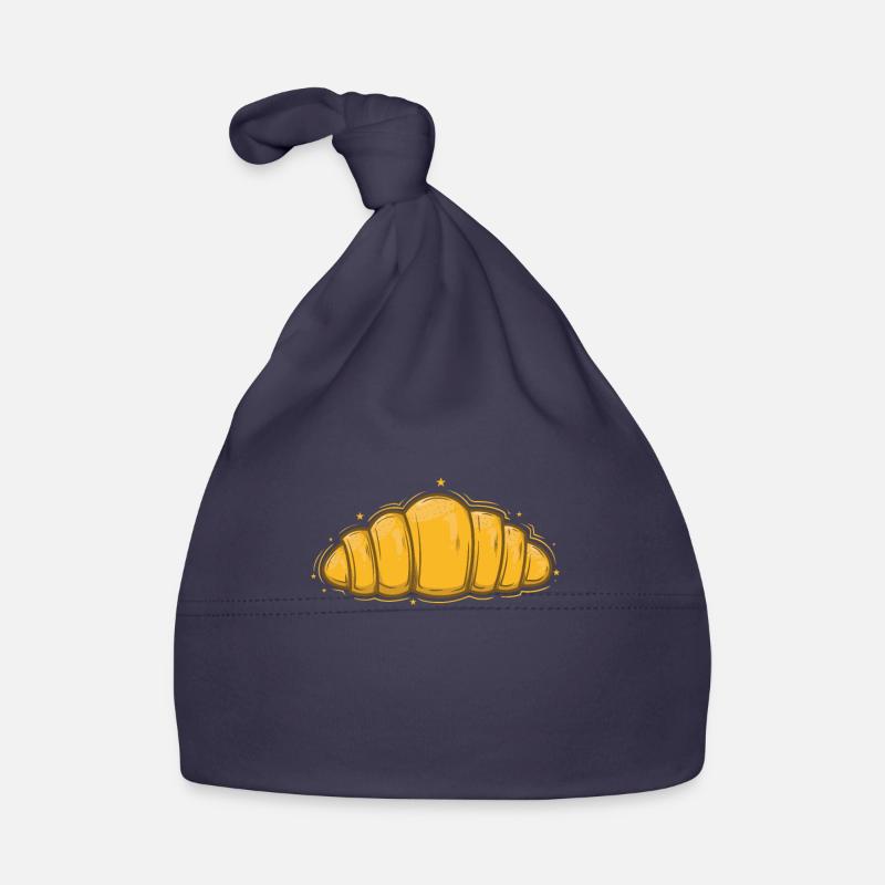Brot Coissant Bäcker Backware Baby Bio-Mütze