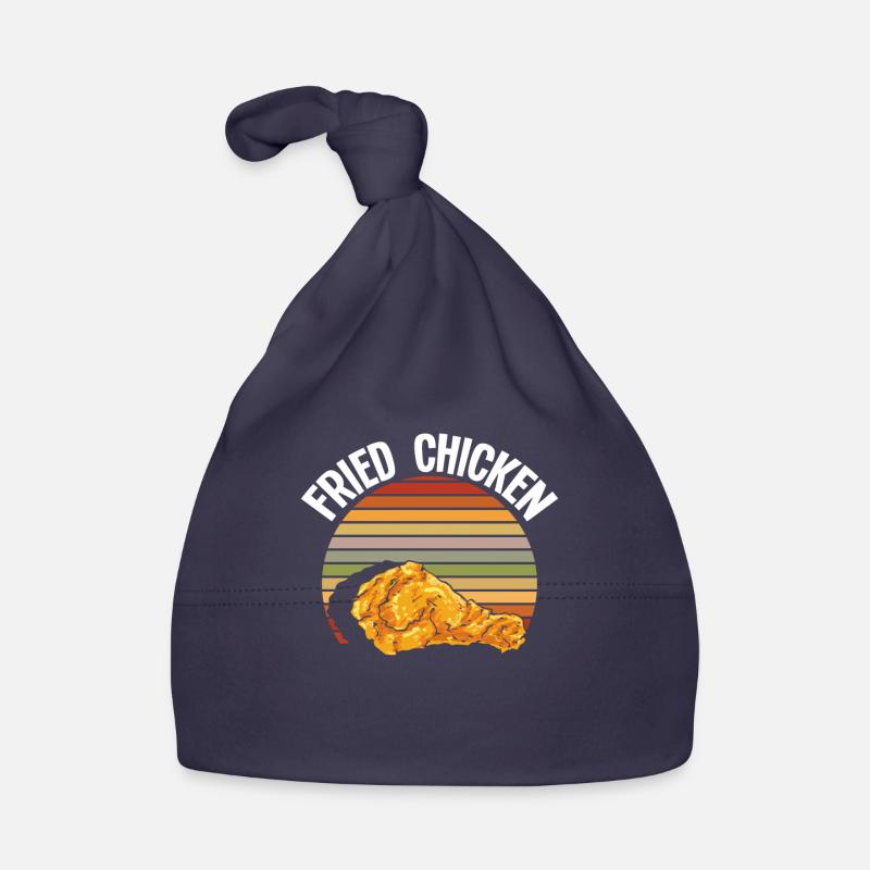 Fried Chicken Retro Organic Baby Cap