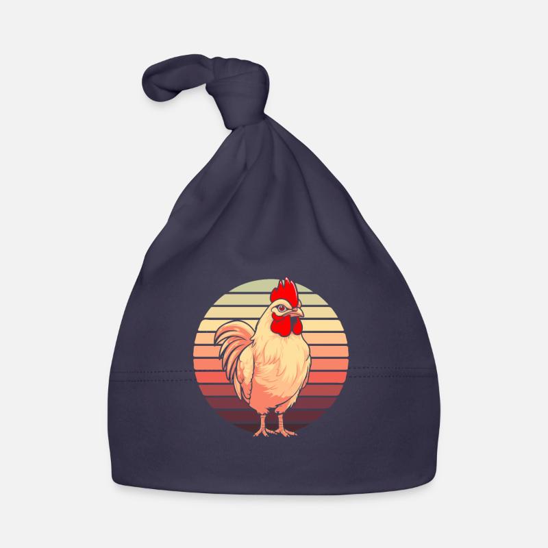 Poule de poulet Bonnet bio Bébé