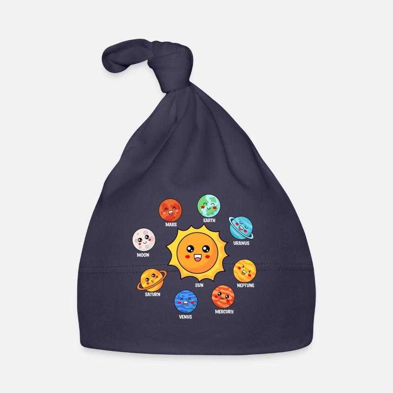 Système Solaire, Planètes, Science Espace, Astrologie Bonnet bio Bébé