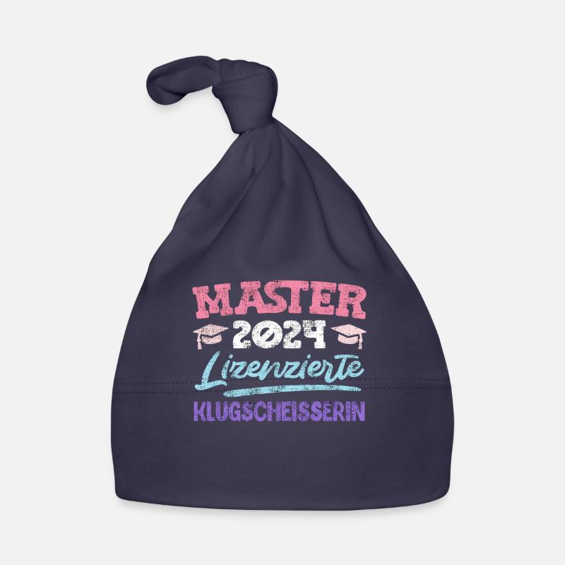 Master 2024 Lizenzierte Klugscheisserin Master's Baby Bio-Mütze