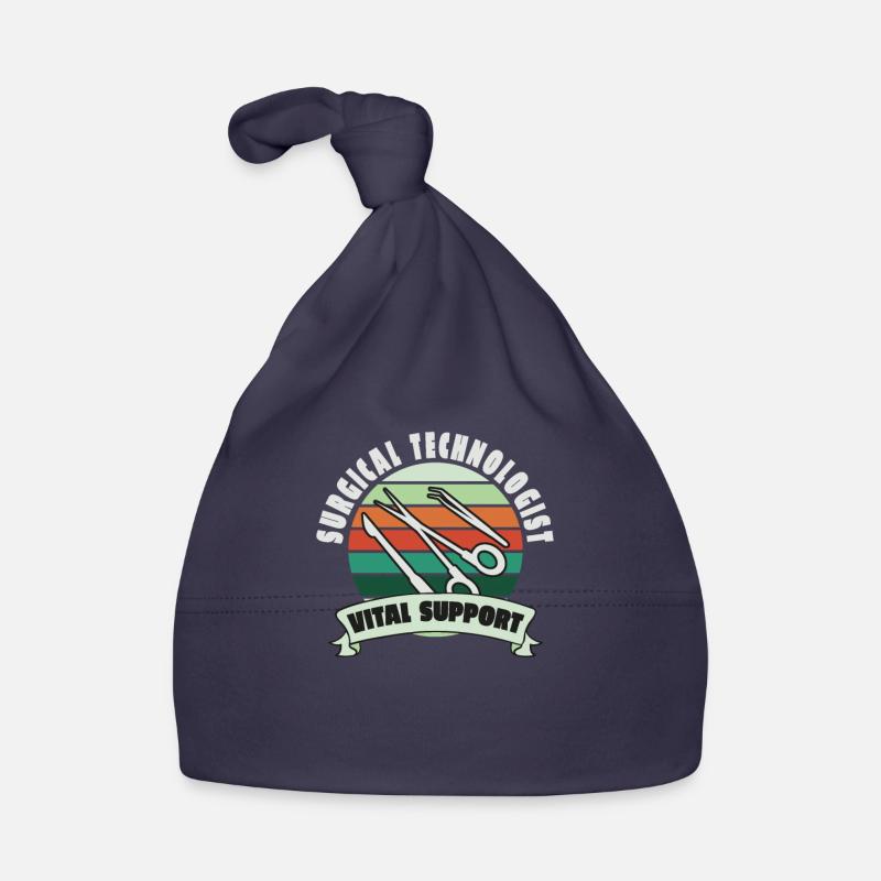 Surgical-Technical Assistant Surgeon Organic Baby Cap