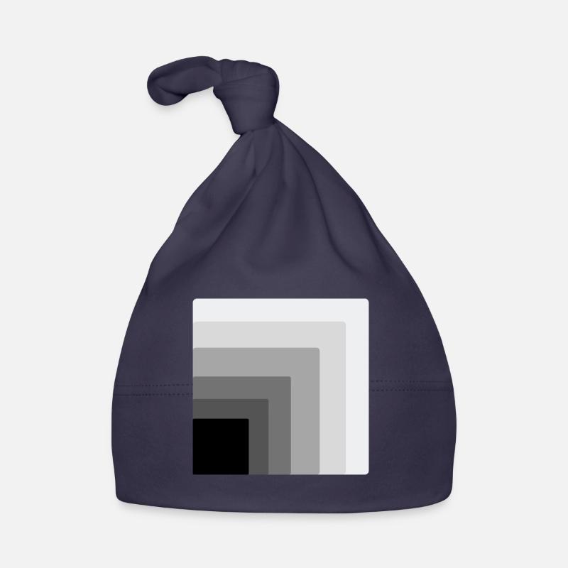 squares within a square Organic Baby Cap