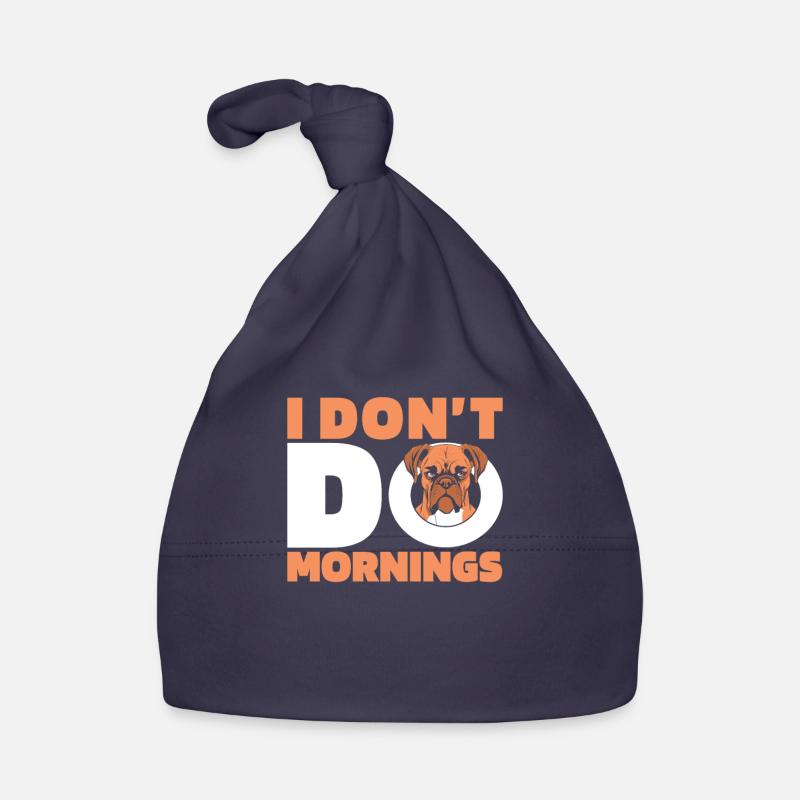 Boxer Dog German Boxer Funny Organic Baby Cap