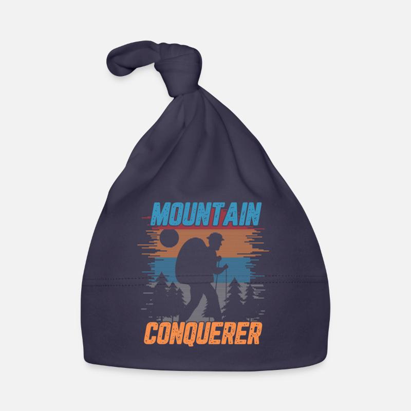 Mountain conquerer Organic Baby Cap