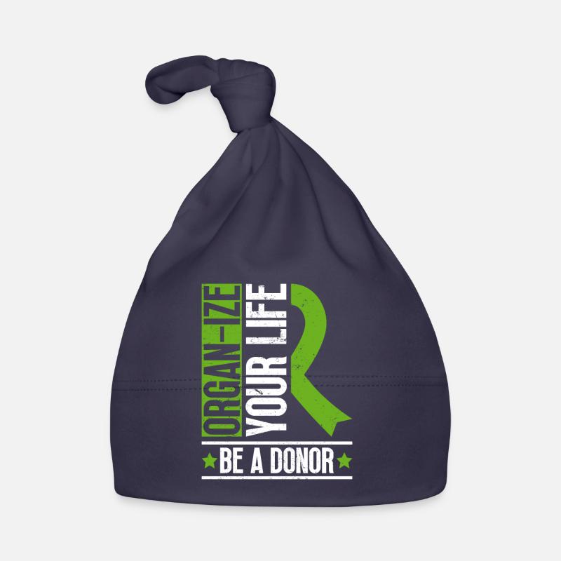 Organspender Organtransplantation Organspende Baby Bio-Mütze