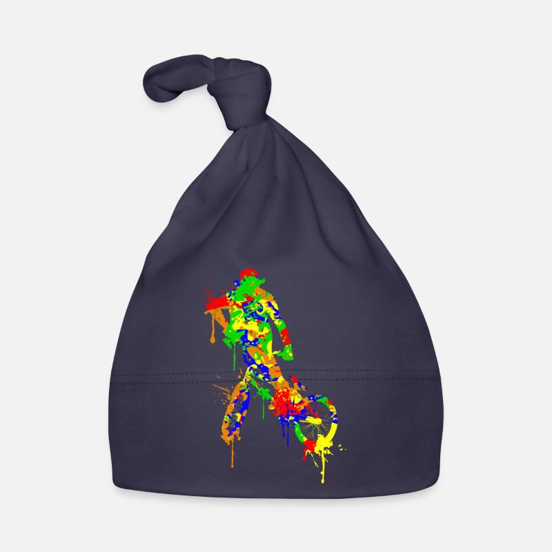 BMX Cycling Bicycle Gift Retro Bicycle MTB B Organic Baby Cap