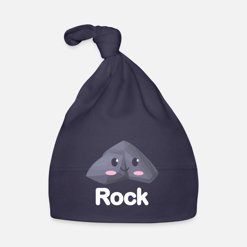 Rock Paper Scissors Funny Group Kawaii Organic Baby Cap