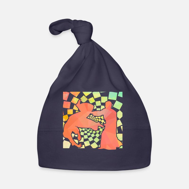 Aïkido - Bonnet bio Bébé - marine