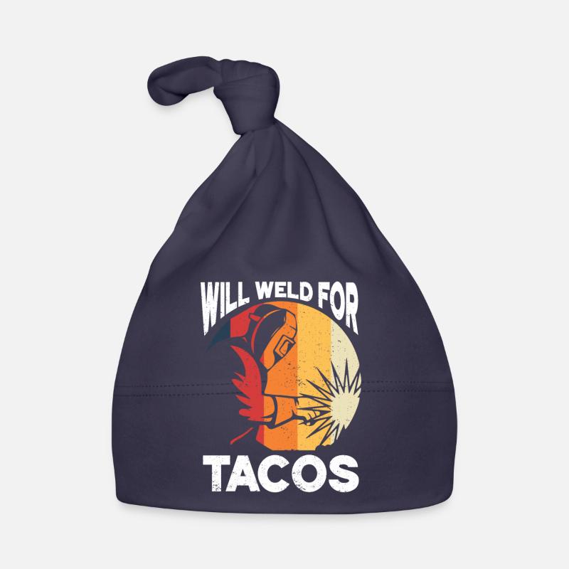 Welding Saying Metalworker Welder Dad Organic Baby Cap