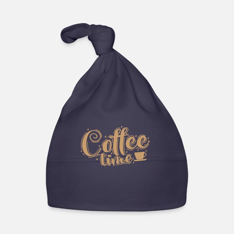 Coffee Time Break Organic Baby Cap