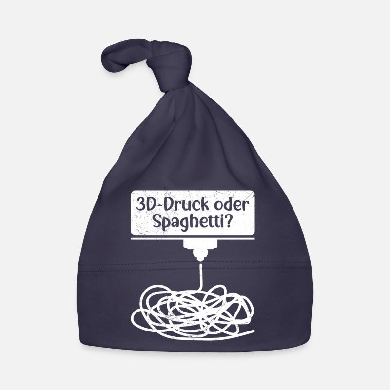3D-Druck oder Spaghetti 3D Drucken Fail Baby Bio-Mütze
