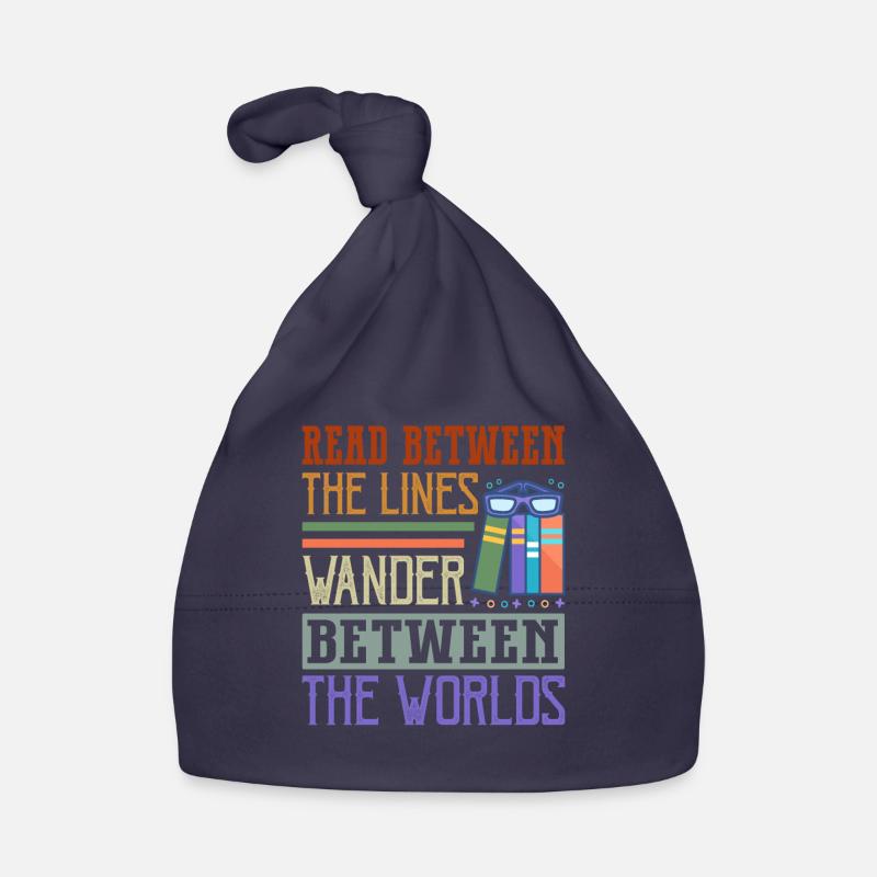 Bookworm Saying - Passionate Book Reader Organic Baby Cap