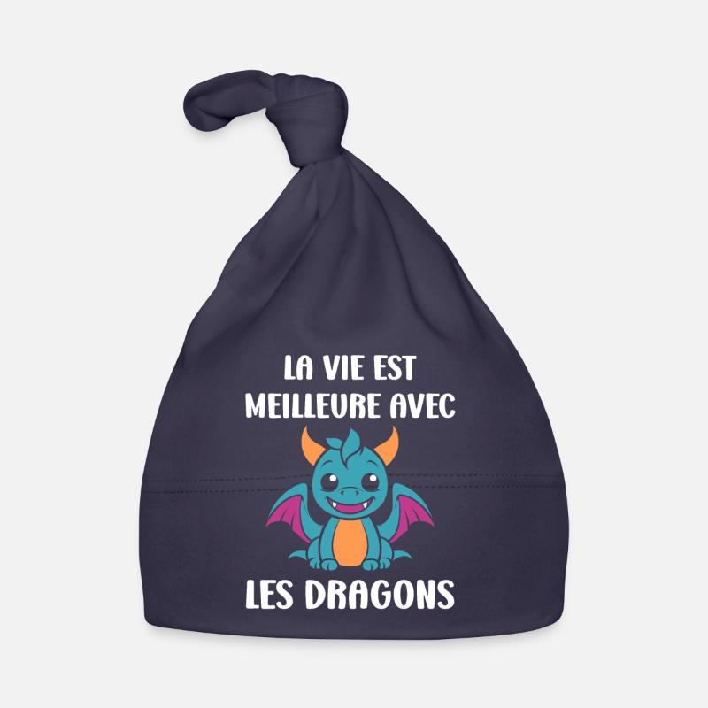 Bébé dragon Bonnet bio Bébé