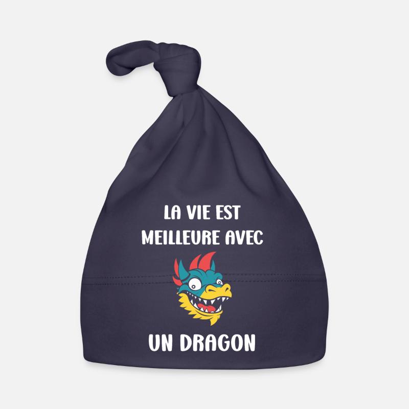 Bébé dragon Bonnet bio Bébé
